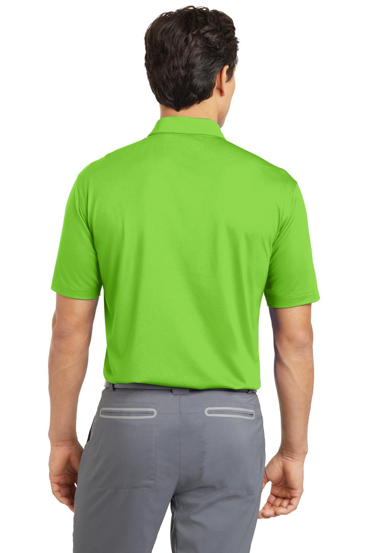 Action Green Nike Dri-FIT Vertical Mesh Polo. 637167