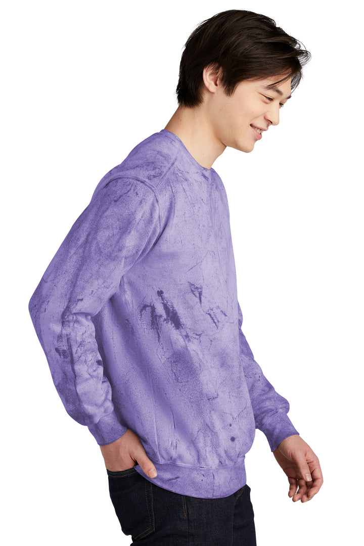 Amethyst Comfort Colors Color Blast Crewneck Sweatshirt 1545