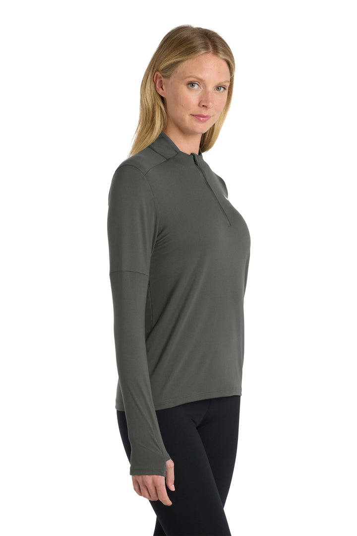 Anthracite Nike Women's Dri-FIT Element 1/2-Zip Top NKDH4951
