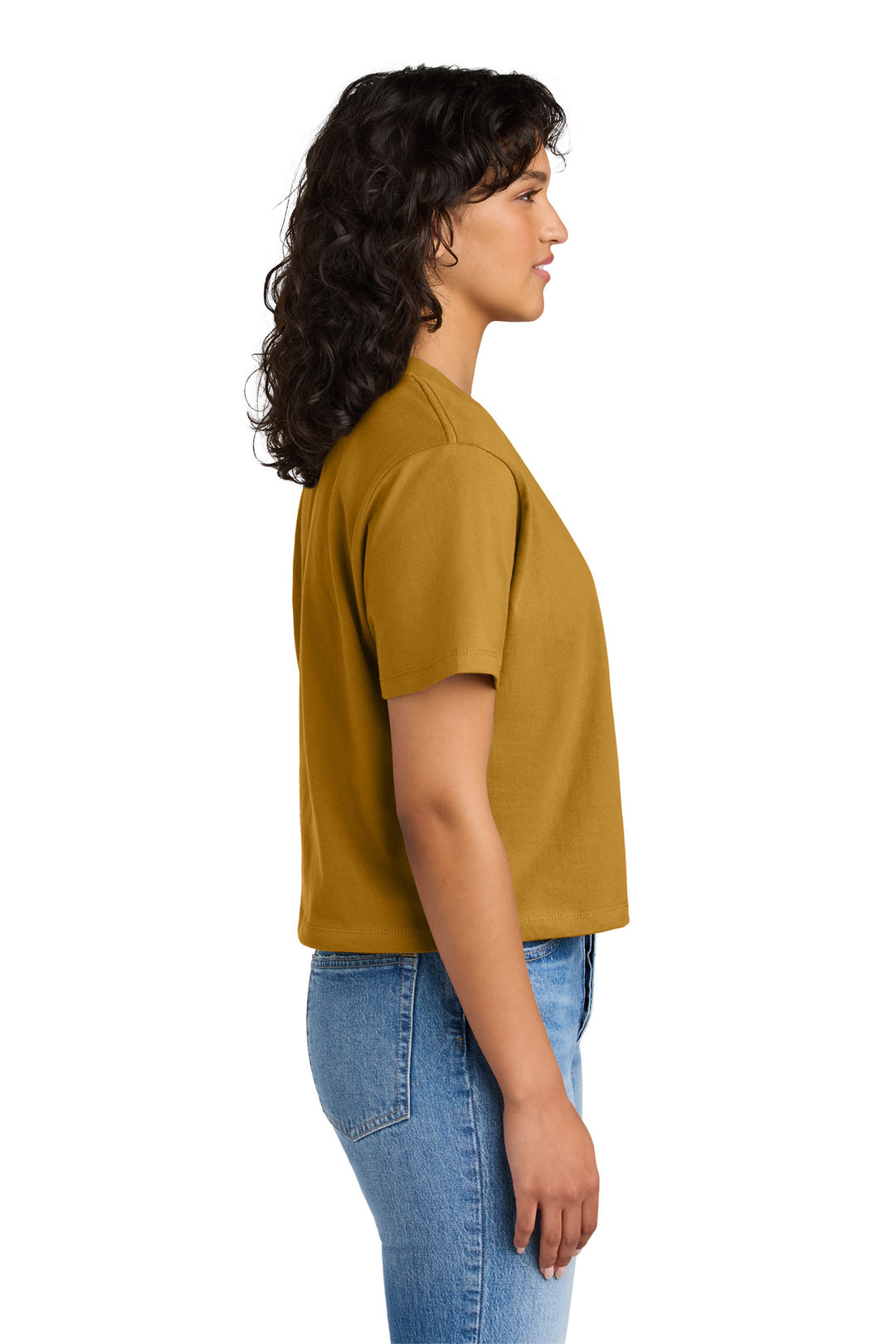 AntqGold Next Level Apparel Women's Heavyweight Boxy Tee NL7610