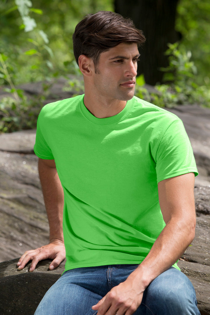 Ash Gildan DryBlend 50 Cotton/50 Poly T-Shirt. 8000