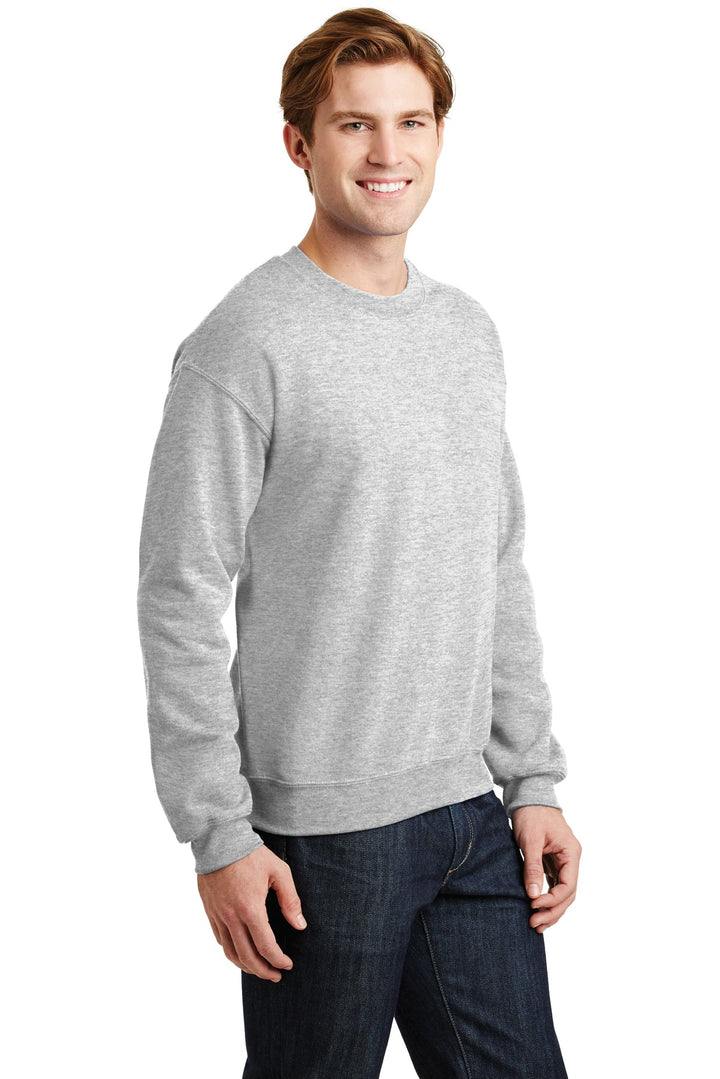 Ash Gildan Heavy Blend Crewneck Sweatshirt. 18000