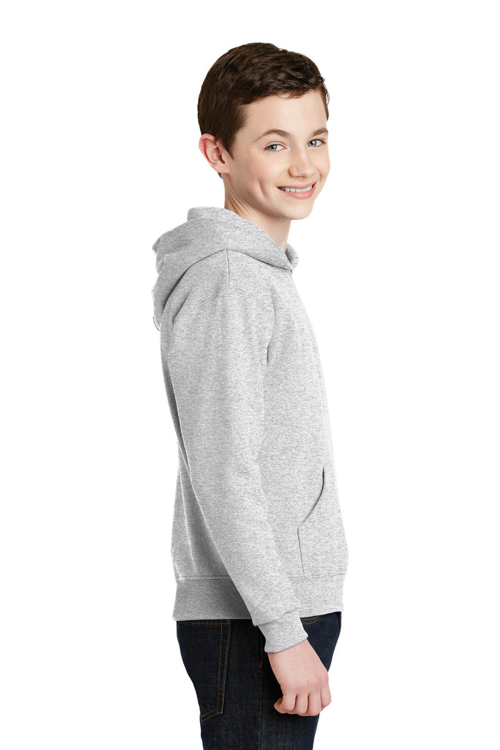 Ash Jerzees - Youth NuBlend Pullover Hooded Sweatshirt. 996Y