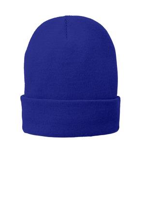 Athl Green Port & Company Fleece-Lined Knit Cap. CP90L