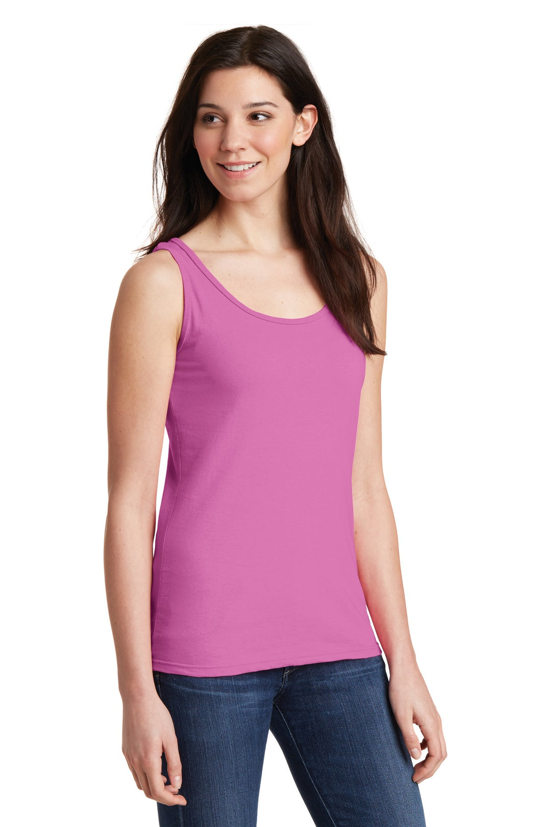 Azalea Gildan Softstyle Junior Fit Tank Top. 64200L