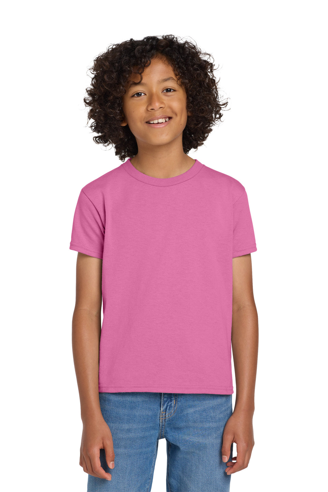 Azalea Gildan Youth DryBlend 50 Cotton/50 Poly T-Shirt. 8000B