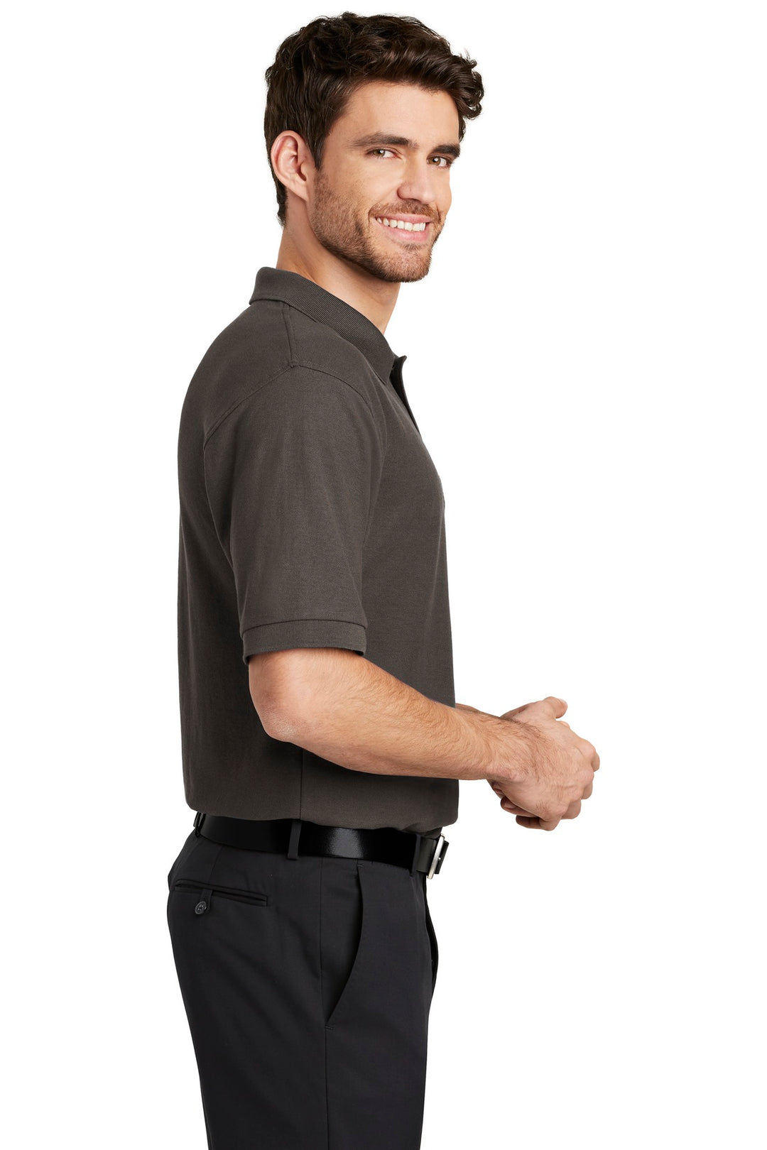 Bark Port Authority Silk Touch Polo K500