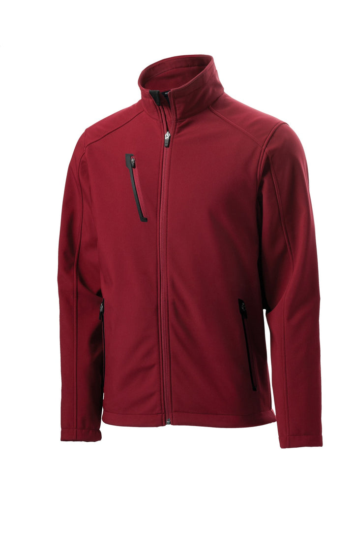 Batlshp Grey Port Authority Welded Soft Shell Jacket. J324