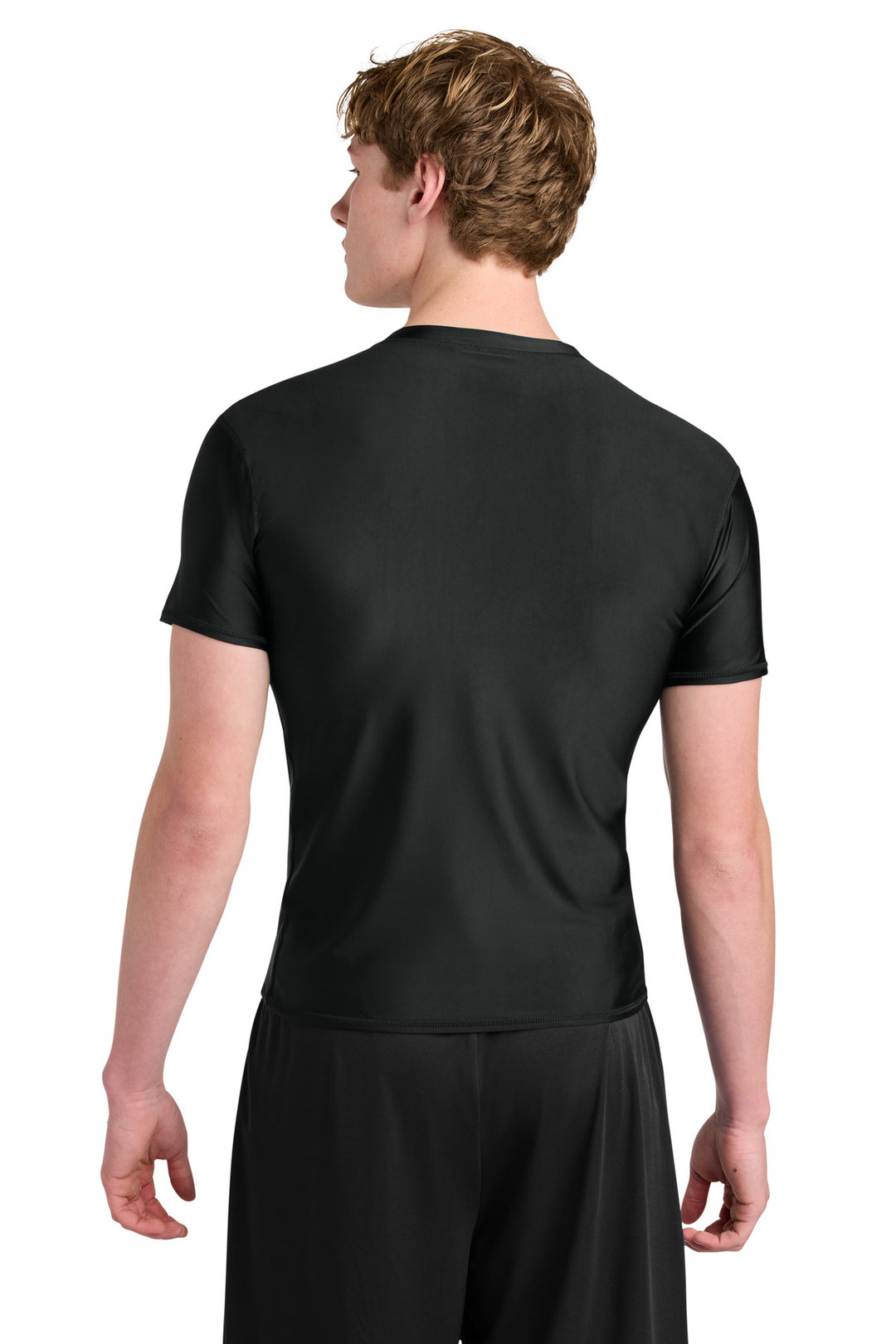 Black A4 Compression Short Sleeve Tee A4N3130