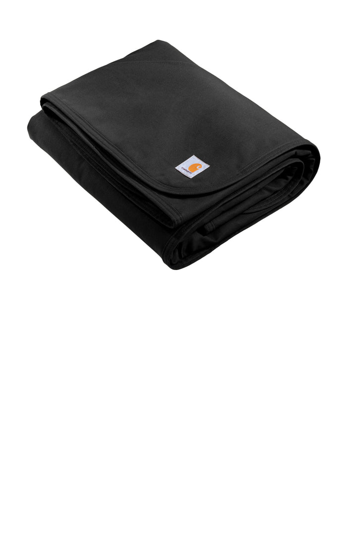 Black Carhartt Firm Duck Sherpa-Lined Blanket CTP0000502