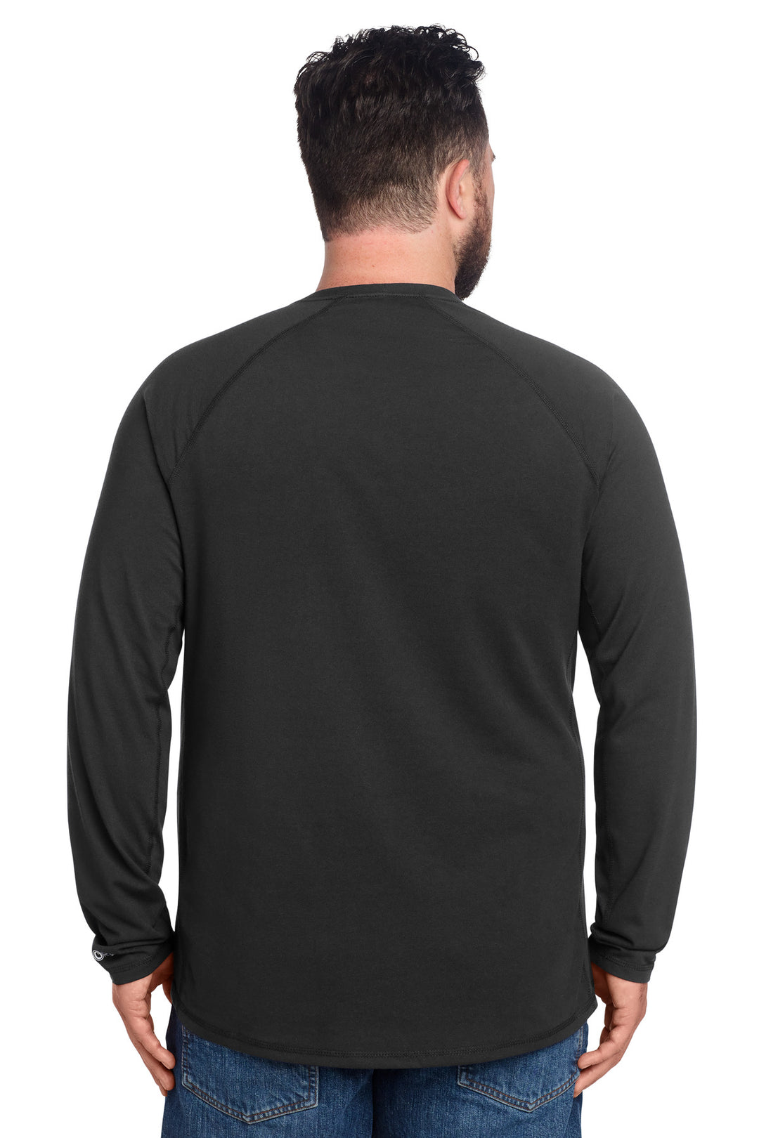 Black Carhartt Force Long Sleeve Pocket T-Shirt CT106656