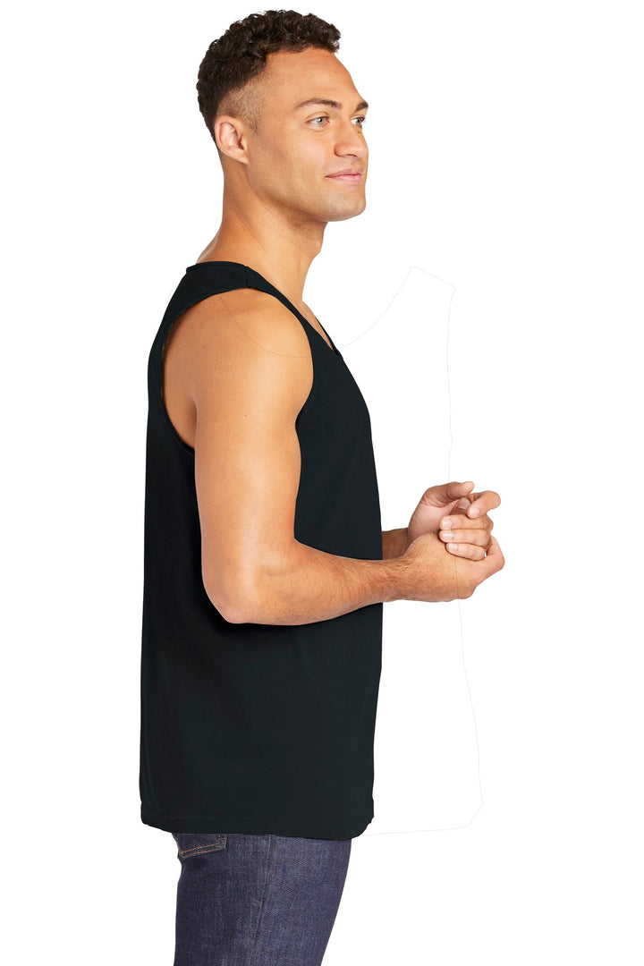 Black COMFORT COLORS Heavyweight Ring Spun Tank Top. 9360