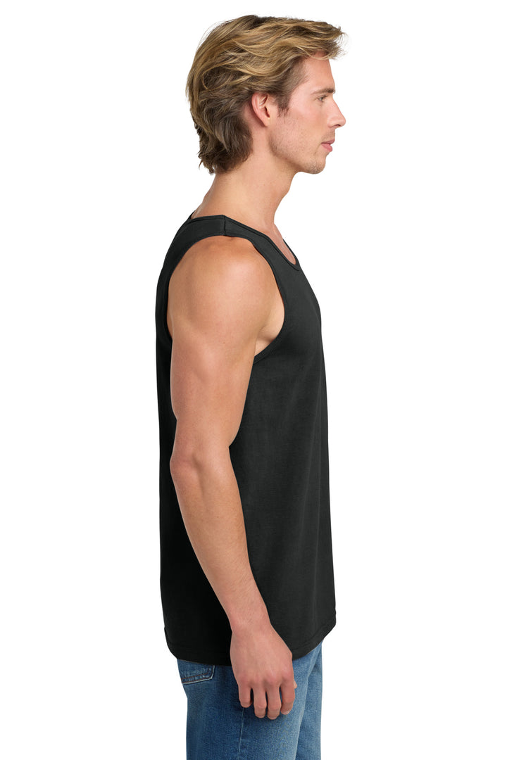 Black COMFORT COLORS Heavyweight Ring Spun Tank Top. 9360