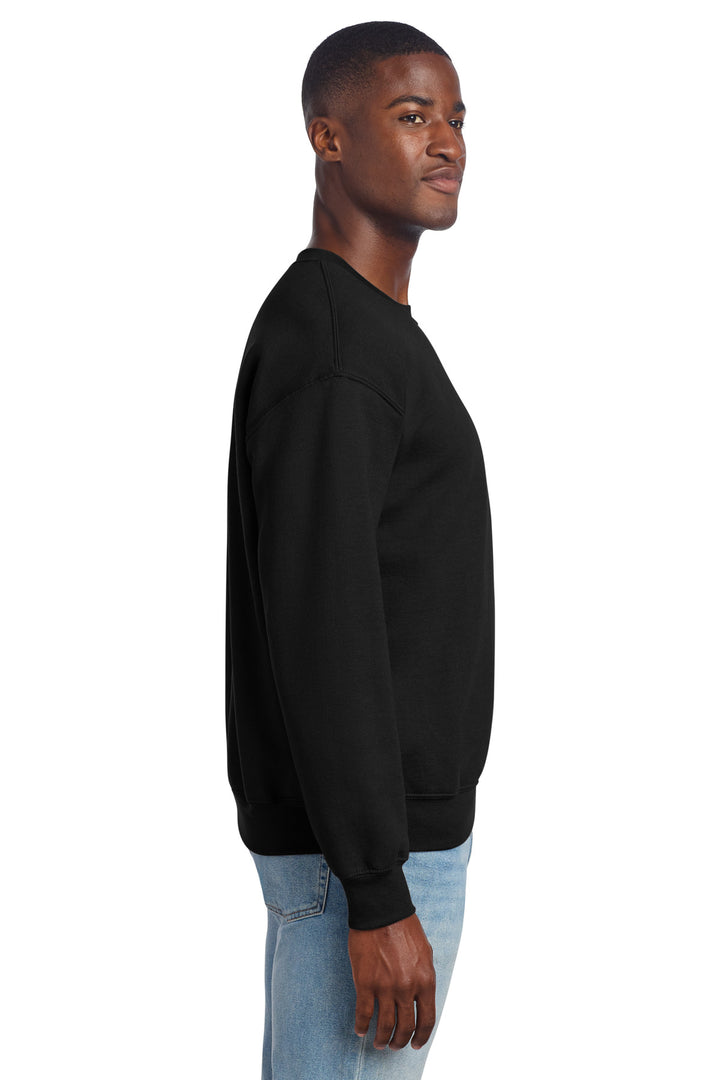 Black Gildan - DryBlend Crewneck Sweatshirt. 12000