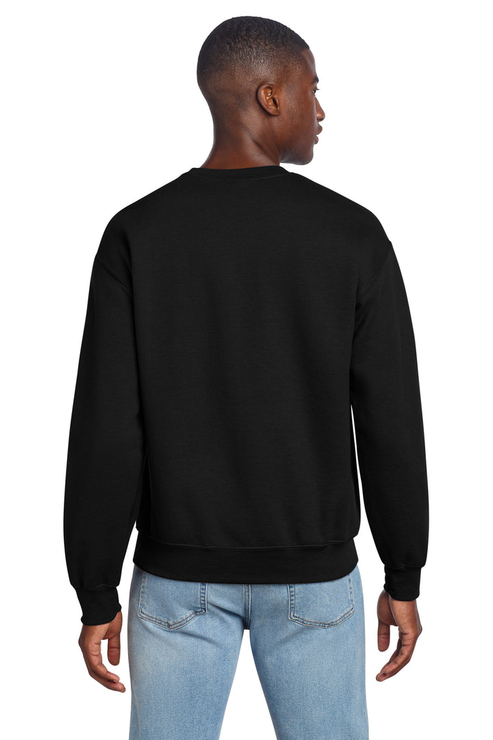Black Gildan - DryBlend Crewneck Sweatshirt. 12000