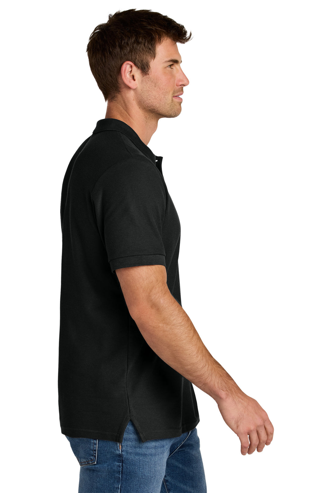 Black Gildan Hammer Pique Polo 85800