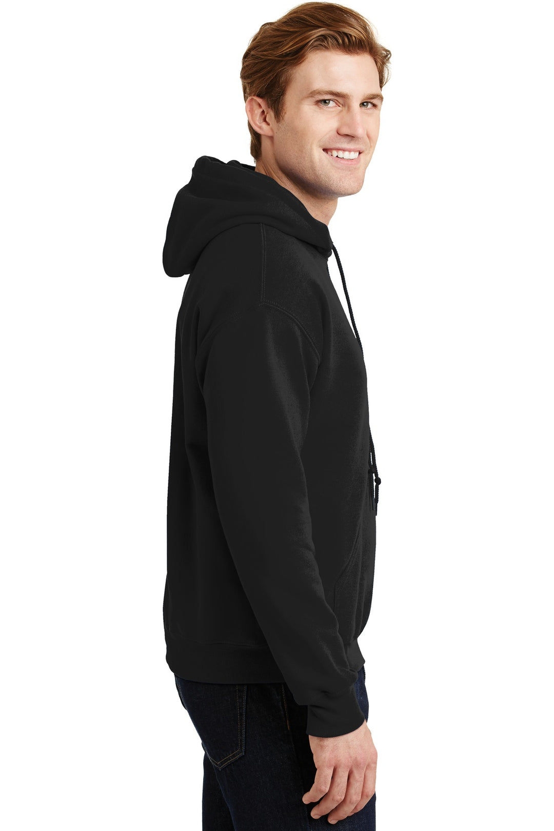Black Gildan - Heavy Blend Hooded Sweatshirt. 18500