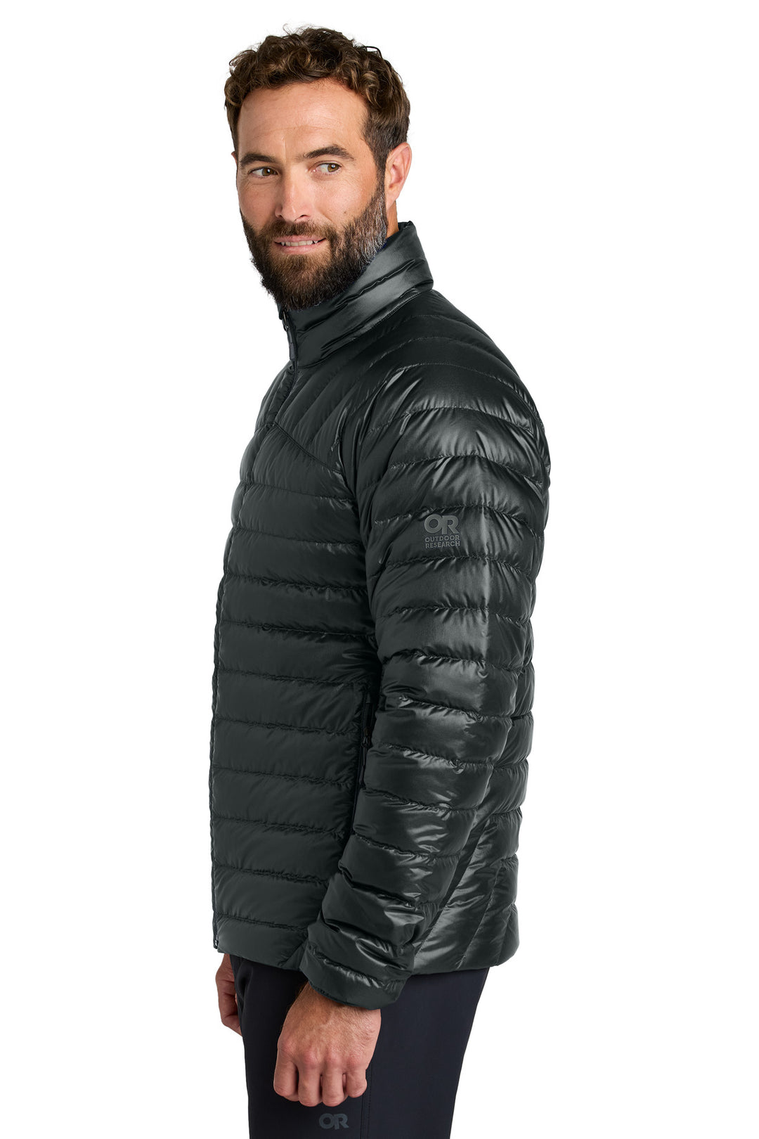 Black LIMITED EDITION Outdoor Research 800 Tech Down Jacket OR322228