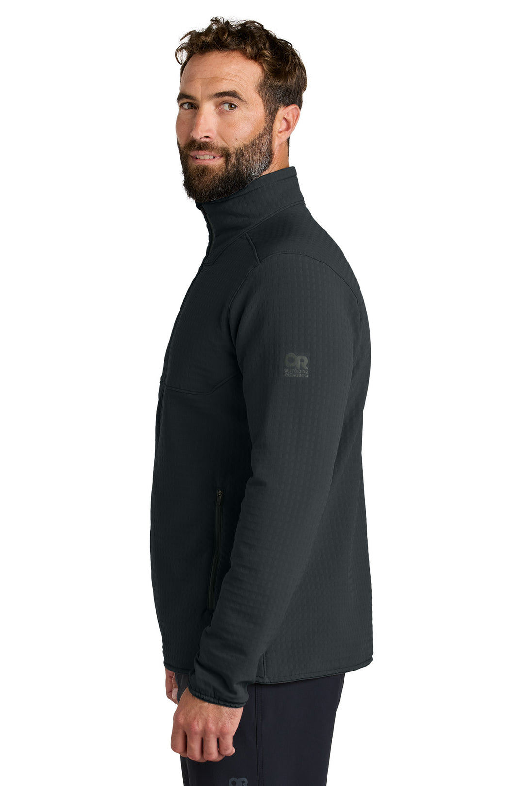 Black LIMITED EDITION Outdoor Research Grid Soft Shell Jacket OR322264