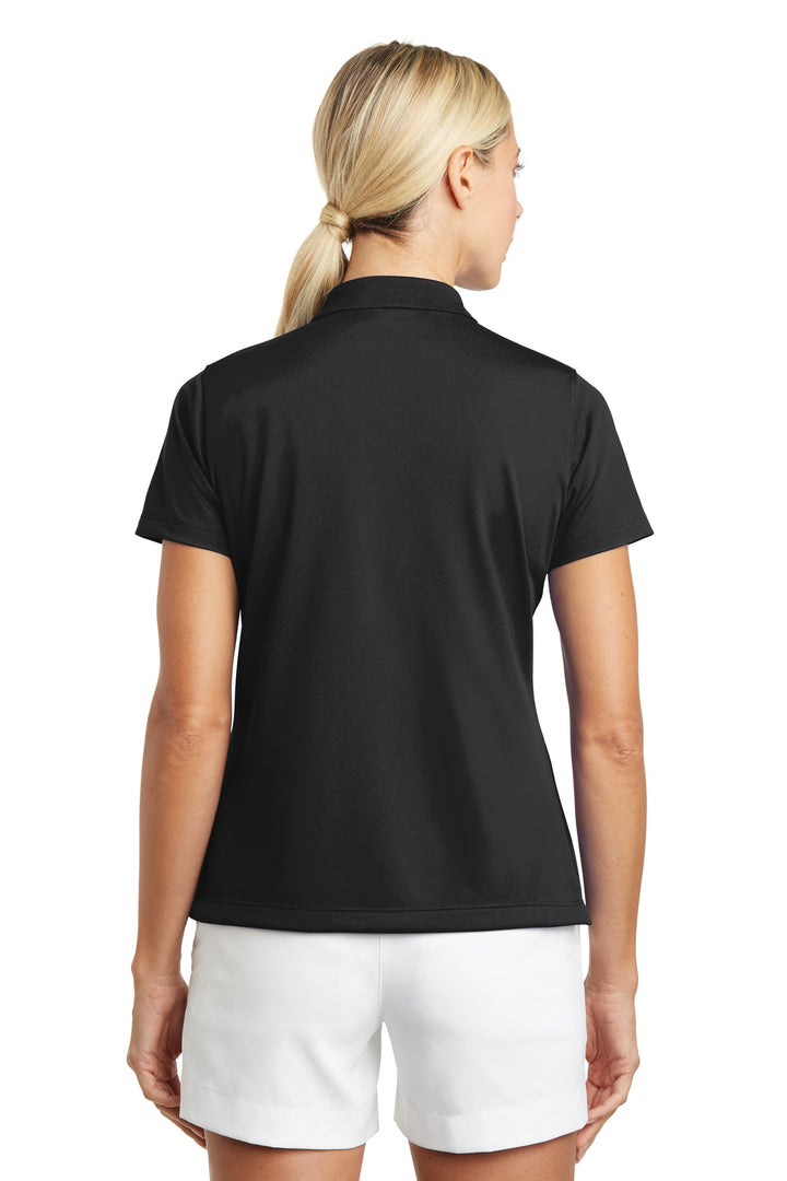 Black Nike Women's Tech Basic Dri-FIT Polo. 203697