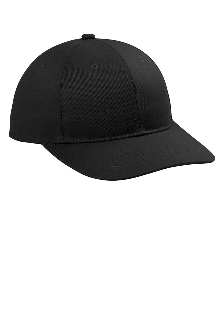 Black Port Authority Snapback Cap C408