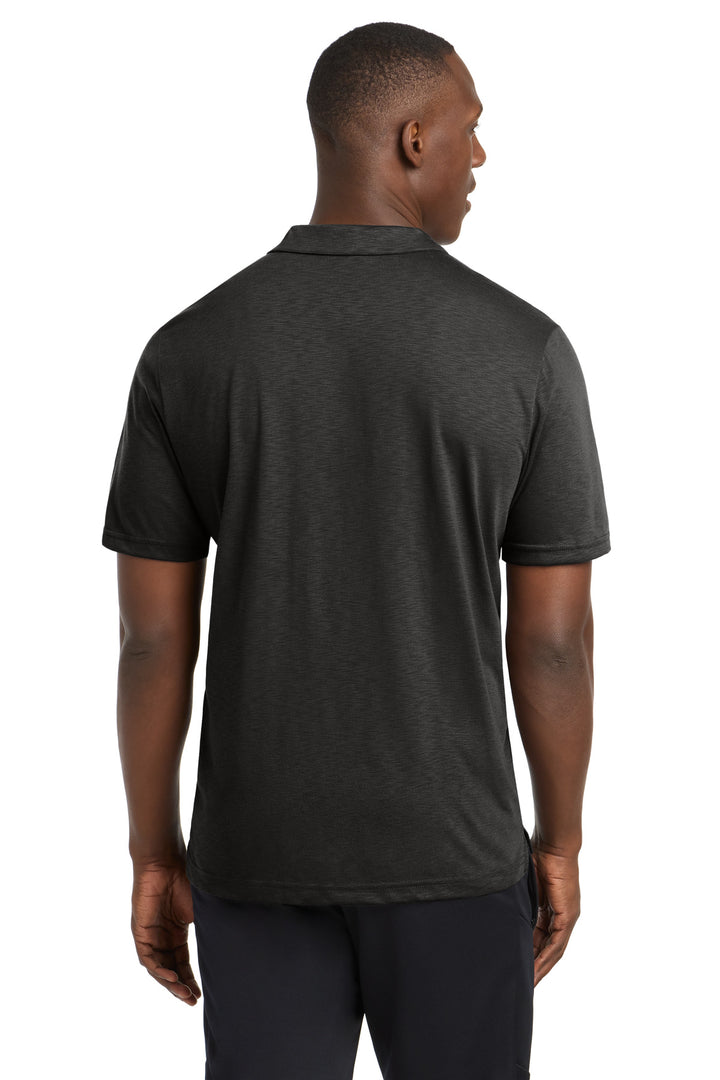 Black Sport-Tek PosiCharge Strive Polo ST530