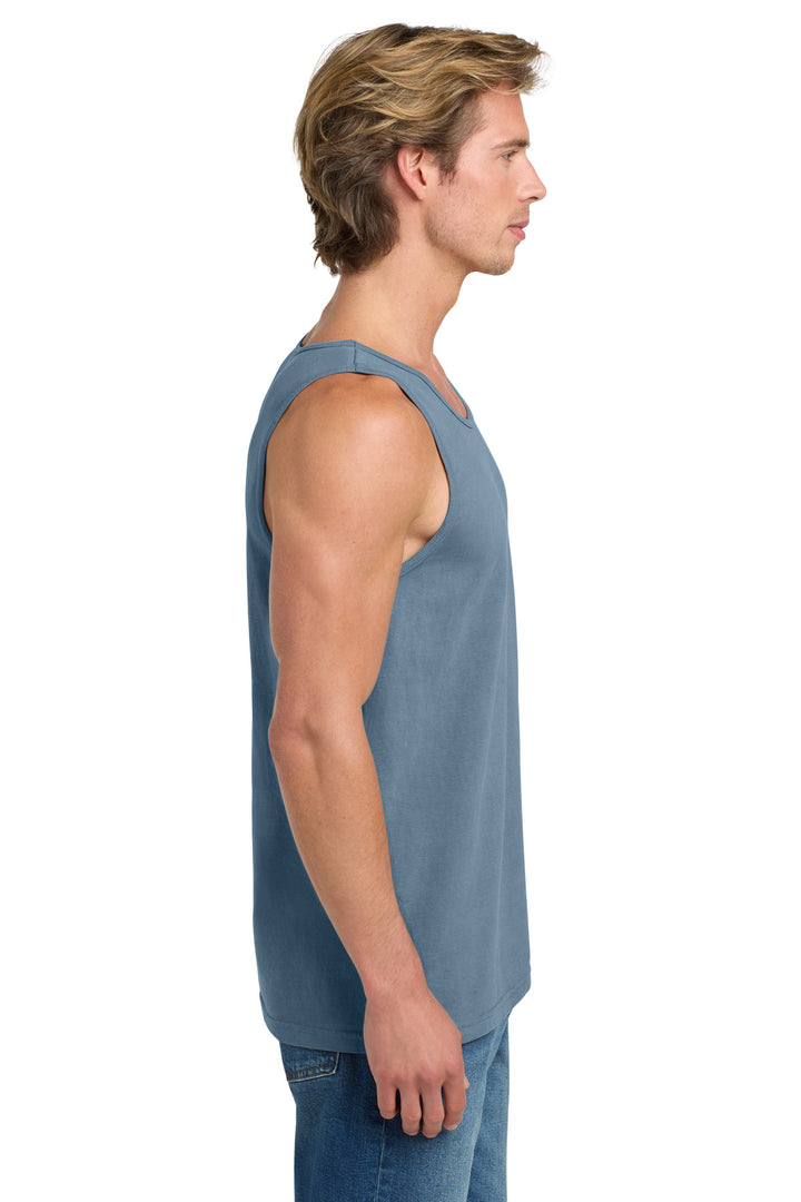 Blue Jean COMFORT COLORS Heavyweight Ring Spun Tank Top. 9360