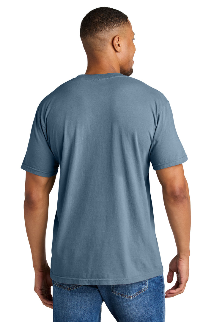 Blue Jean COMFORT COLORS Heavyweight Ring Spun Tee. 1717