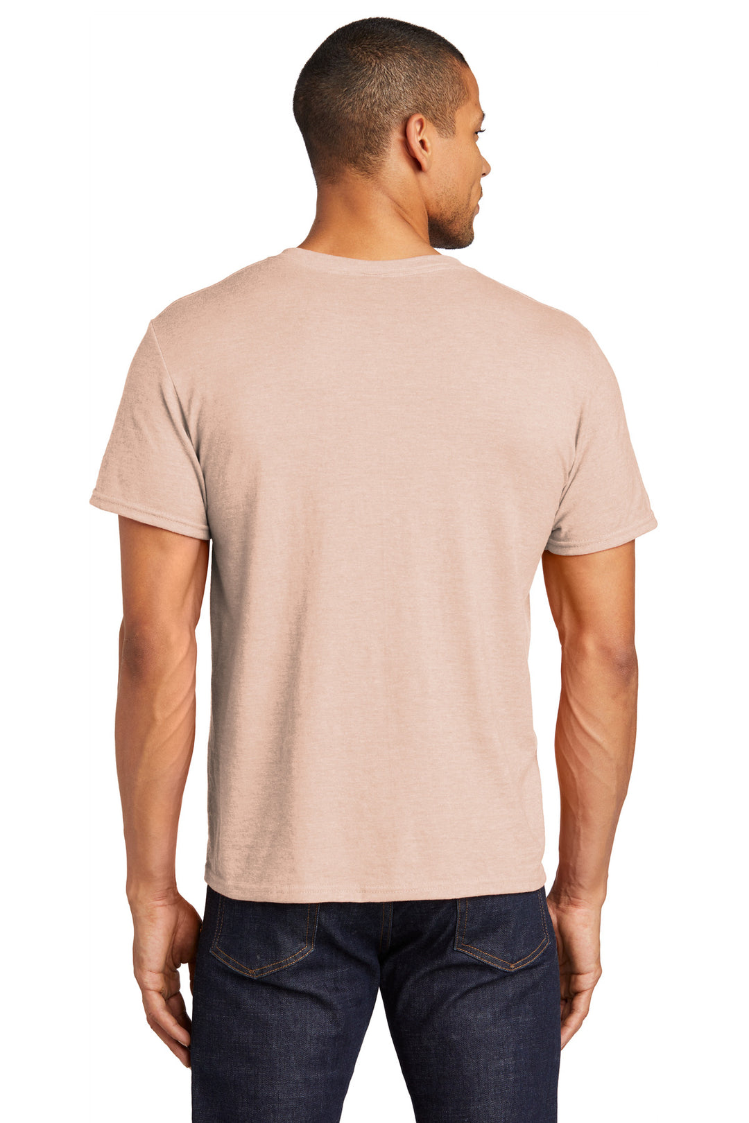 BlushPink Jerzees Premium Blend Ring Spun T-Shirt 560M