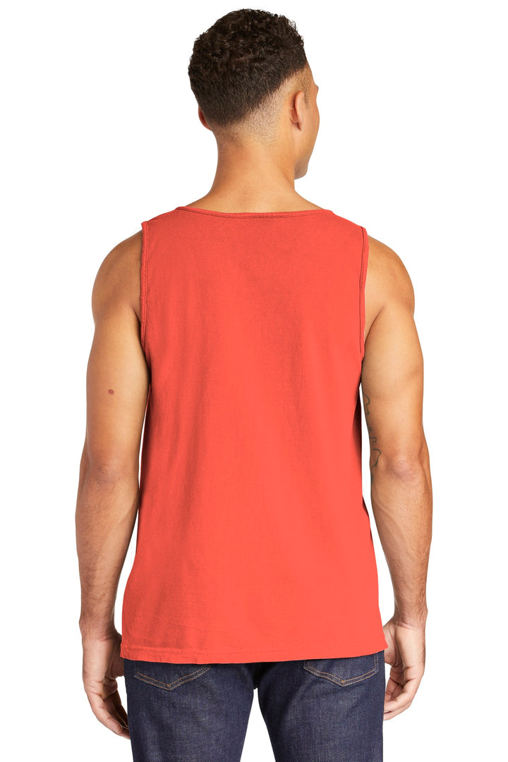 Bright Salmon COMFORT COLORS Heavyweight Ring Spun Tank Top. 9360