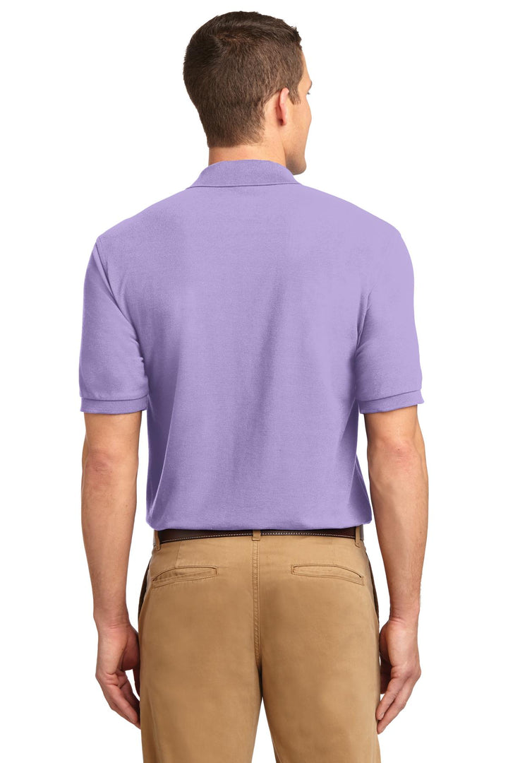 Brt Lavender Port Authority Silk Touch Polo K500