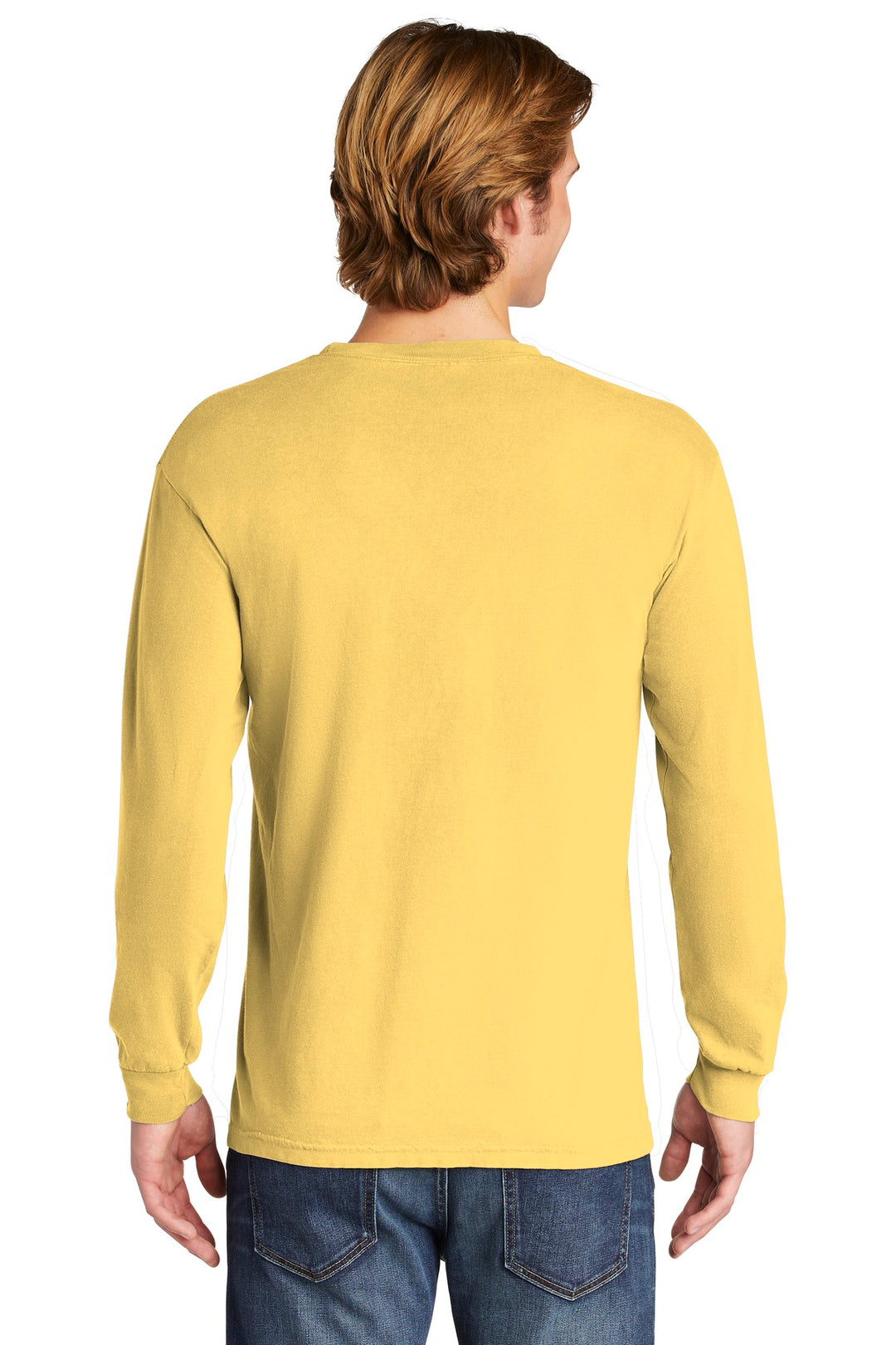 Butter COMFORT COLORS Heavyweight Ring Spun Long Sleeve Tee. 6014