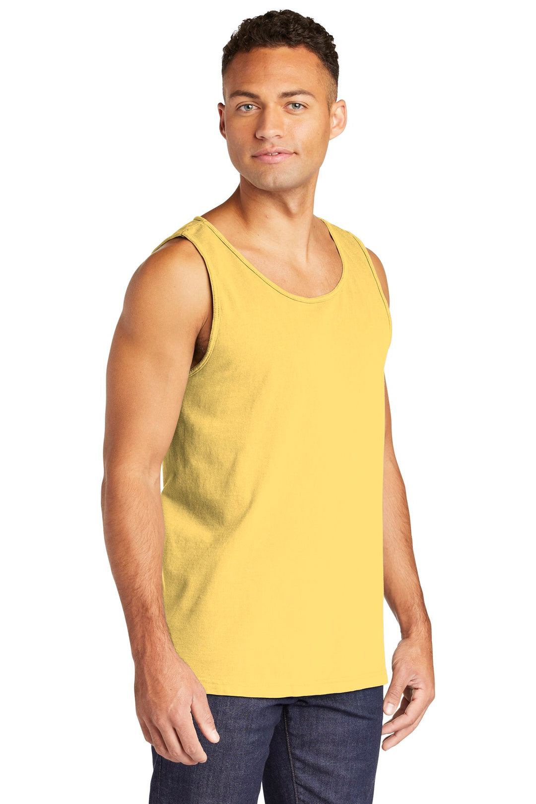 Butter COMFORT COLORS Heavyweight Ring Spun Tank Top. 9360