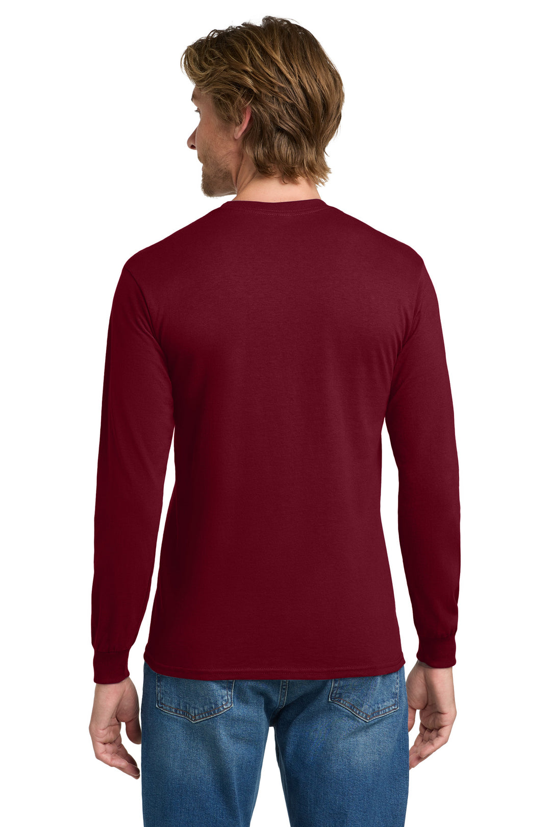 CardinalRd Gildan - Heavy Cotton 100% Cotton Long Sleeve T-Shirt. 5400