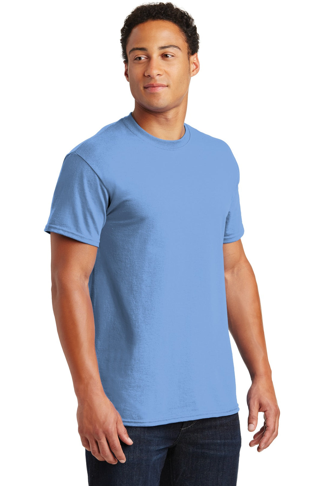 Carolina Blue Gildan - Ultra Cotton 100% US Cotton T-Shirt. 2000