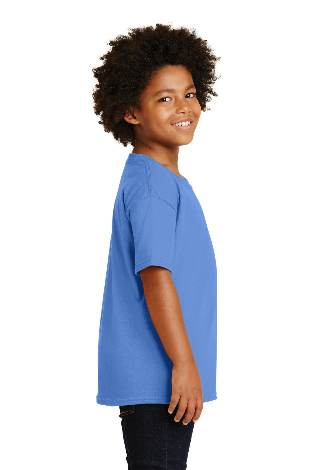 Carolina Blue Gildan - Youth Heavy Cotton 100% Cotton T-Shirt. 5000B