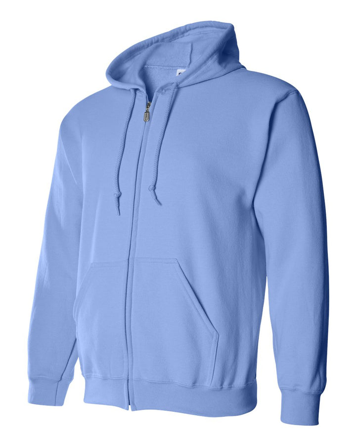 Carolina Blue Heavy Blend™ Full-Zip Hooded Sweatshirt - 18600