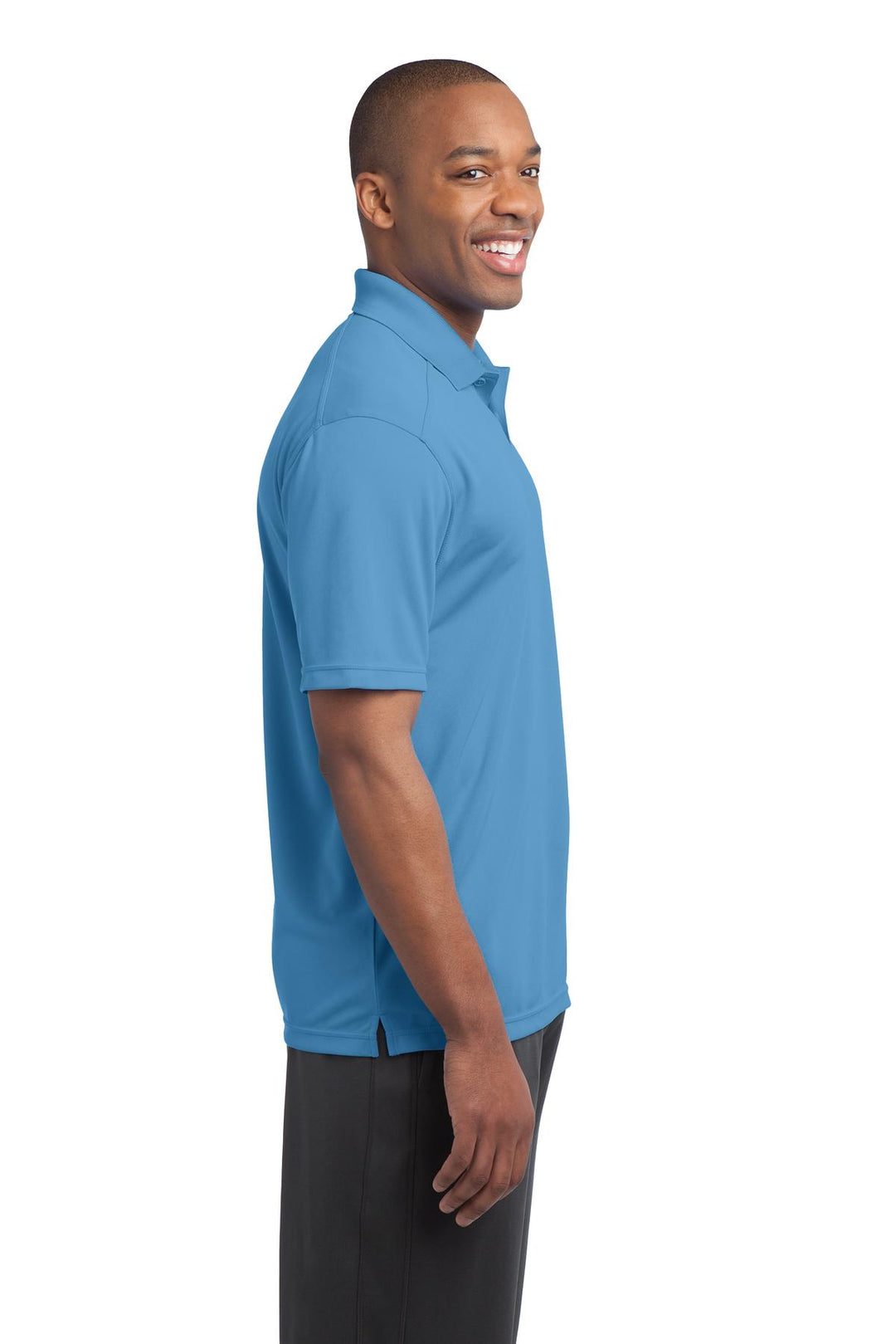 Carolina Blue Sport-Tek PosiCharge Micro-Mesh Polo. ST680
