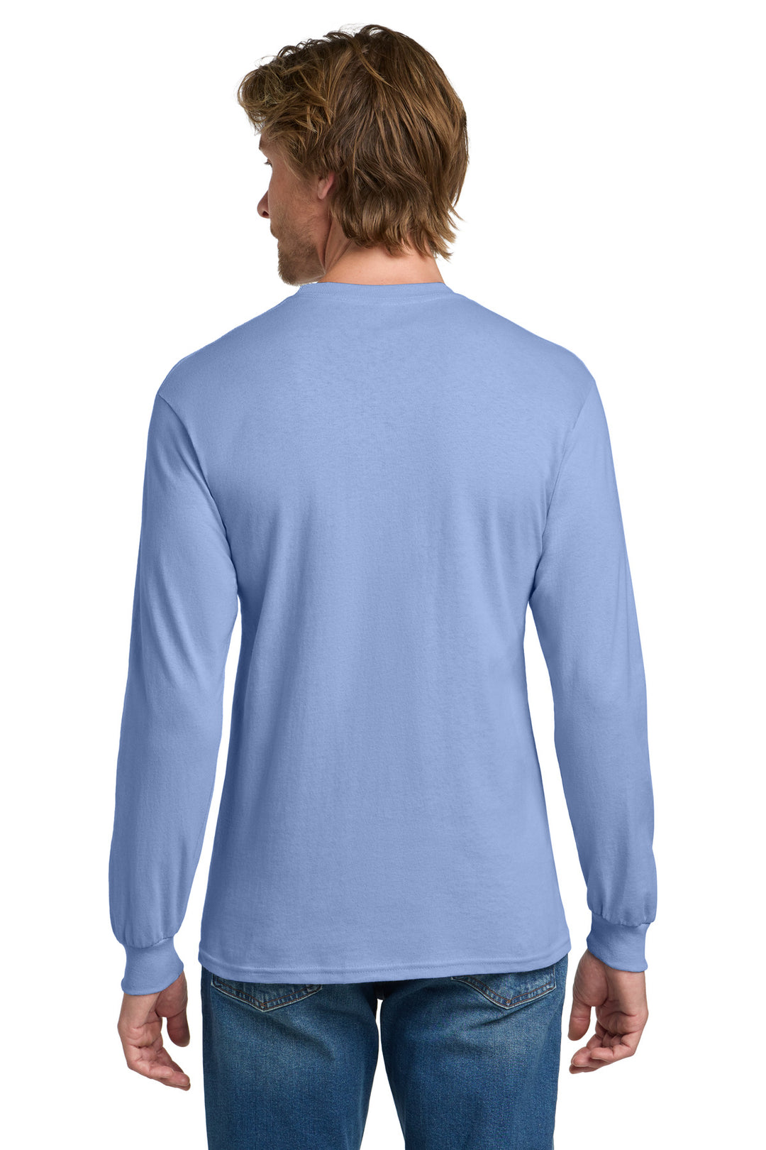 CarolinaBl Gildan - Heavy Cotton 100% Cotton Long Sleeve T-Shirt. 5400