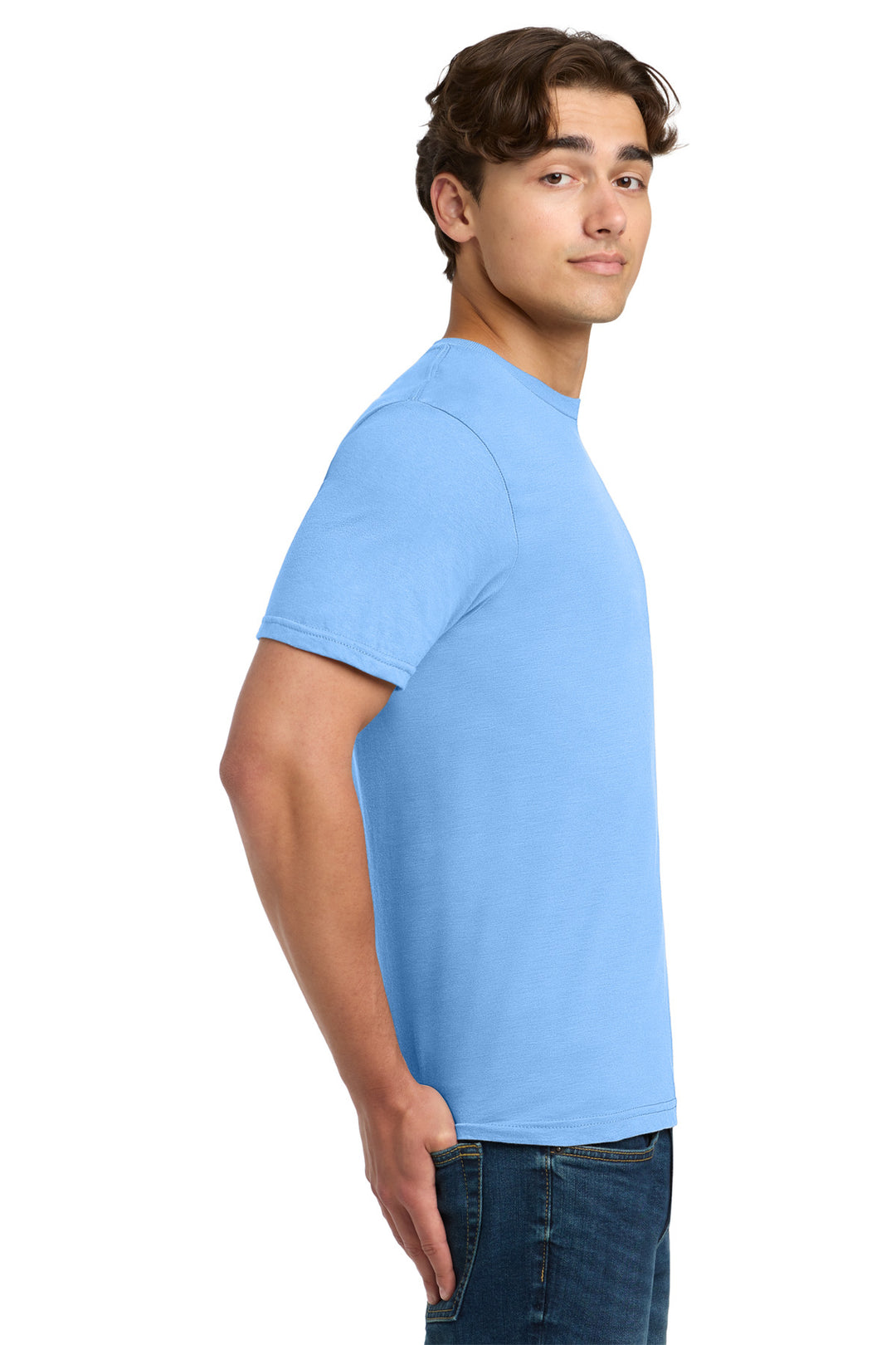 CarolinaBl Gildan Softstyle T-Shirt. 64000