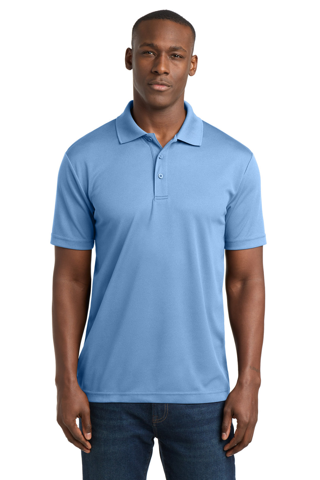 CarolinaBl Sport-Tek PosiCharge RacerMesh Polo. ST640