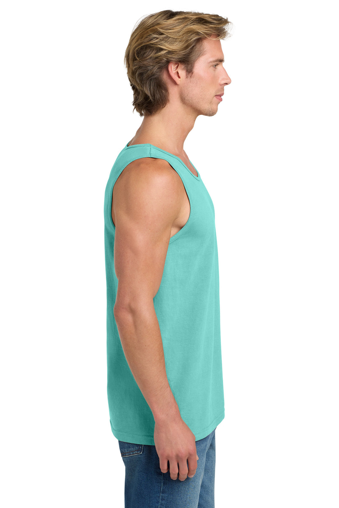 Chalky Mint COMFORT COLORS Heavyweight Ring Spun Tank Top. 9360