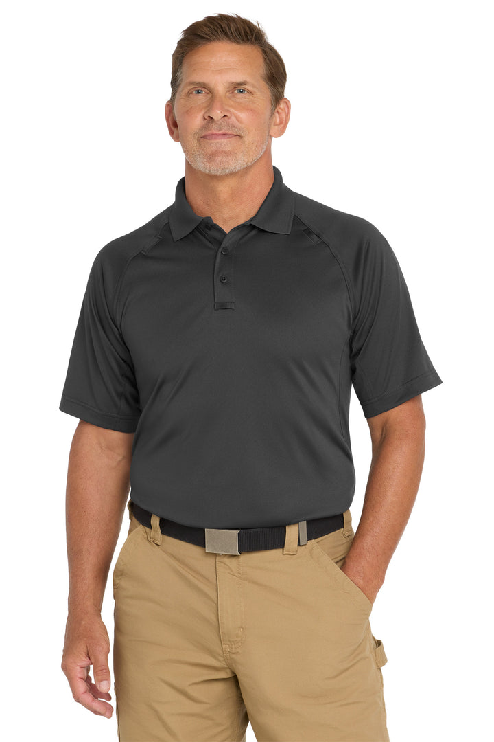 Charcoal CornerStone Tall Select Snag-Proof Tactical Polo. TLCS410