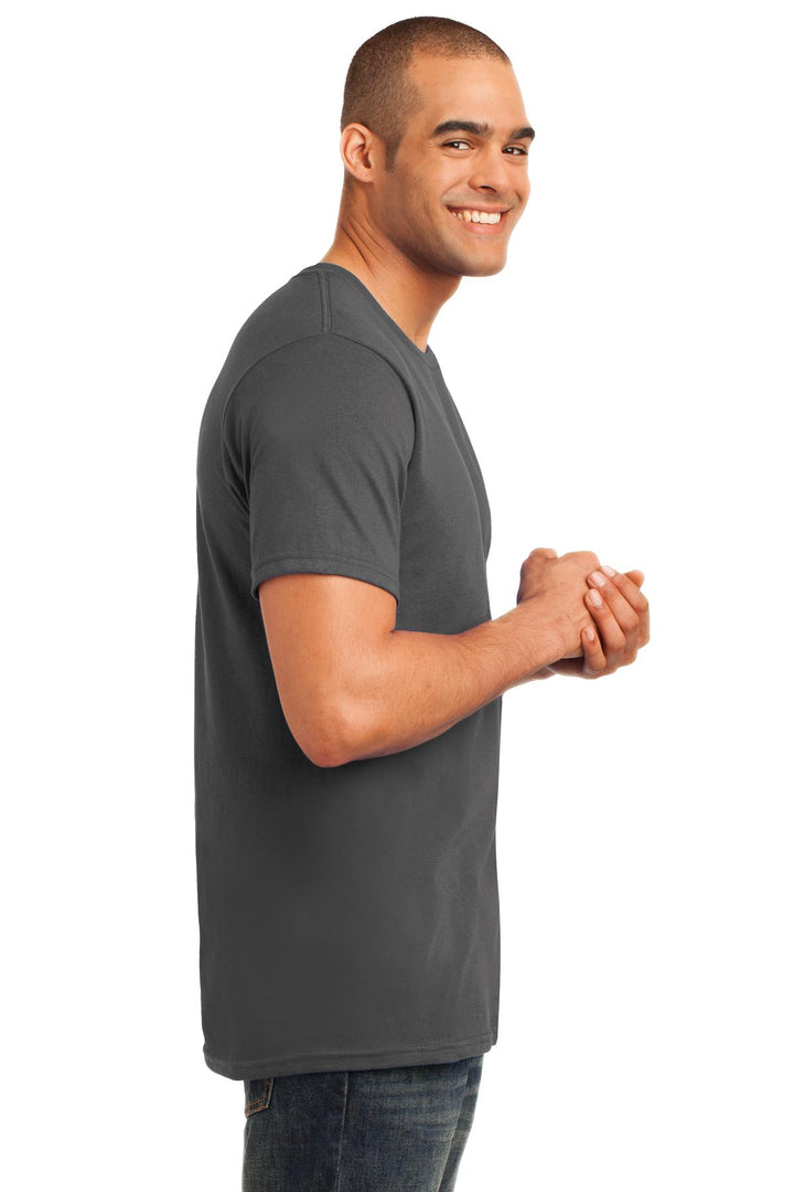 Charcoal Gildan 100% Ring Spun Cotton T-Shirt. 980