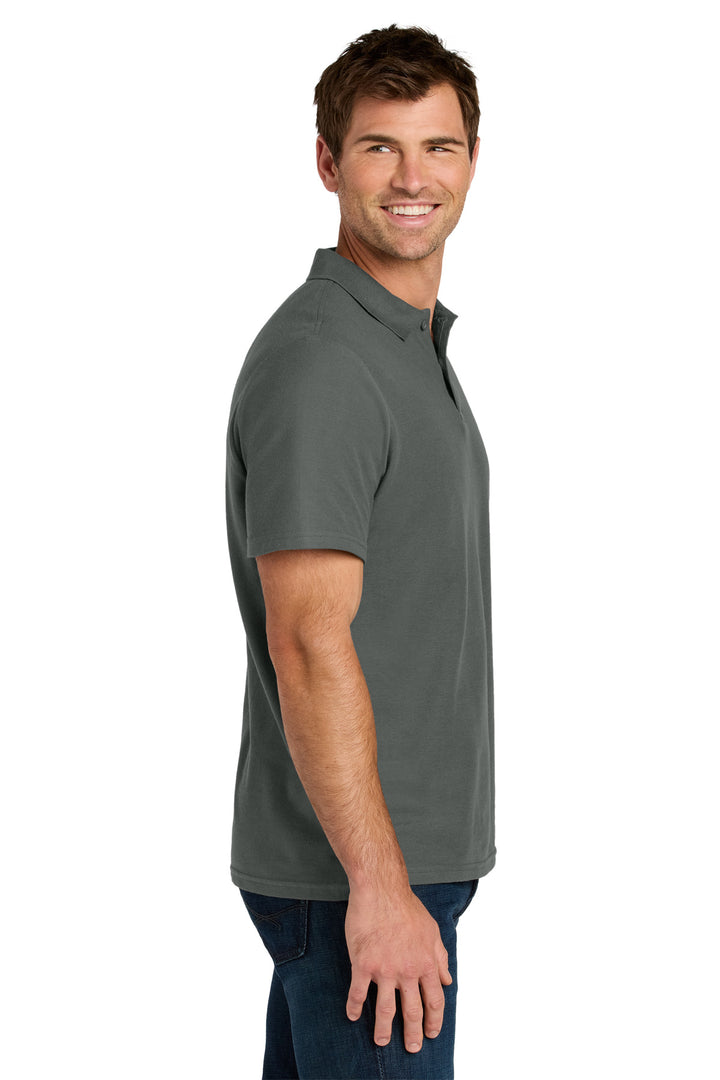 Charcoal Gildan Softstyle Pique Polo 64800