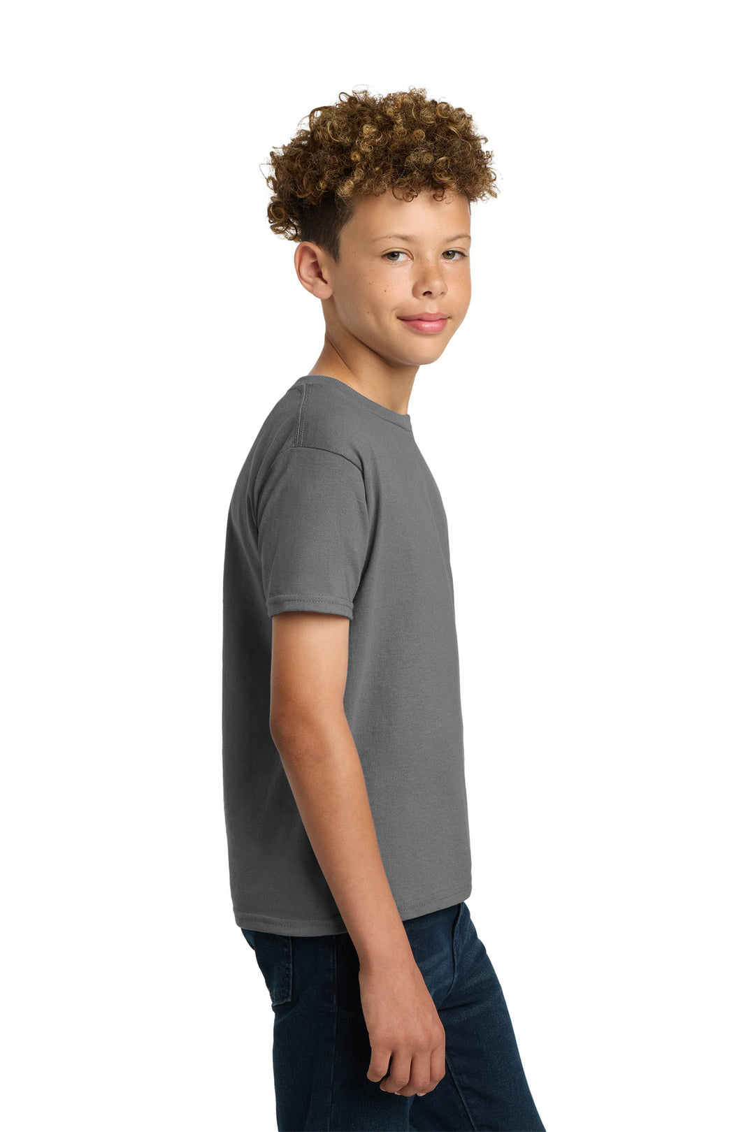 Charcoal Gildan - Youth Ultra Cotton 100% US Cotton T-Shirt. 2000B