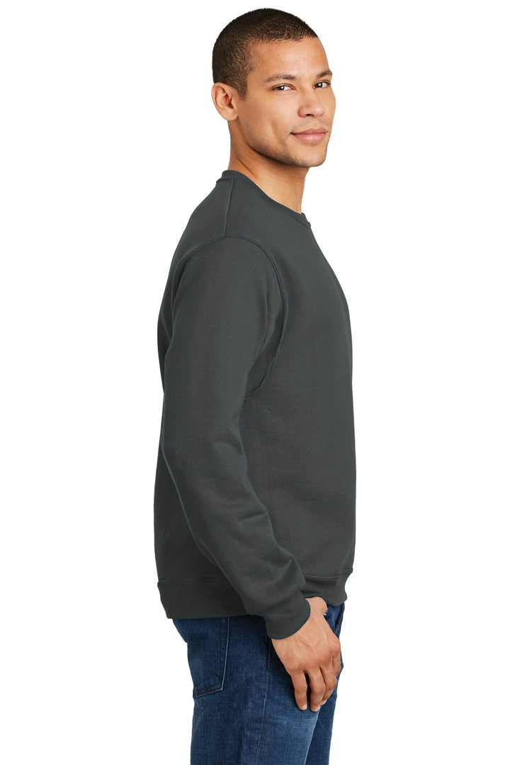 Charcoal Grey Jerzees - NuBlend Crewneck Sweatshirt. 562M