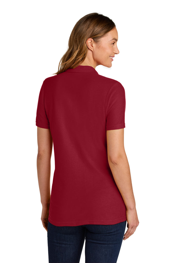 CherryRed Gildan Softstyle Women's Pique Polo 64800L