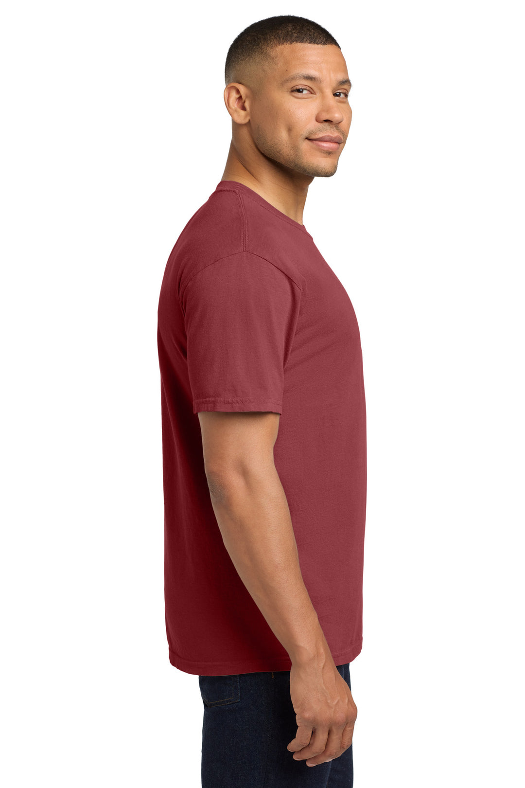 Chili COMFORT COLORS Heavyweight Ring Spun Pocket Tee. 6030