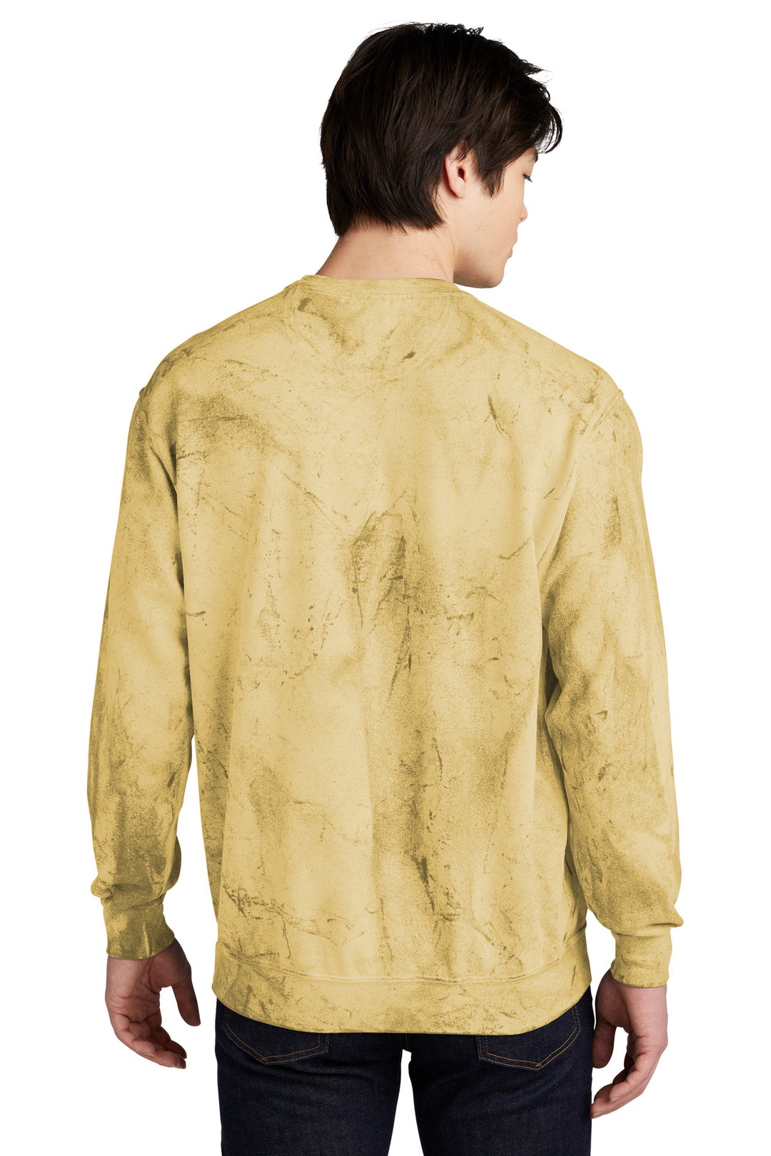 Citrine Comfort Colors Color Blast Crewneck Sweatshirt 1545